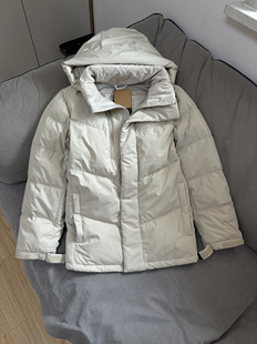 连帽中长款 鹅绒羽绒服男女同款 轻便加厚外套冬 情侣款 2024韩国韩版