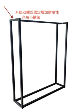 家纺新款推拉陈列架吊卡布片面料样本单排软装展架展会窗帘展示架