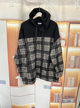 Z3245男女款秋冬新款时尚休闲百搭连帽长袖卫衣外套宽松显瘦