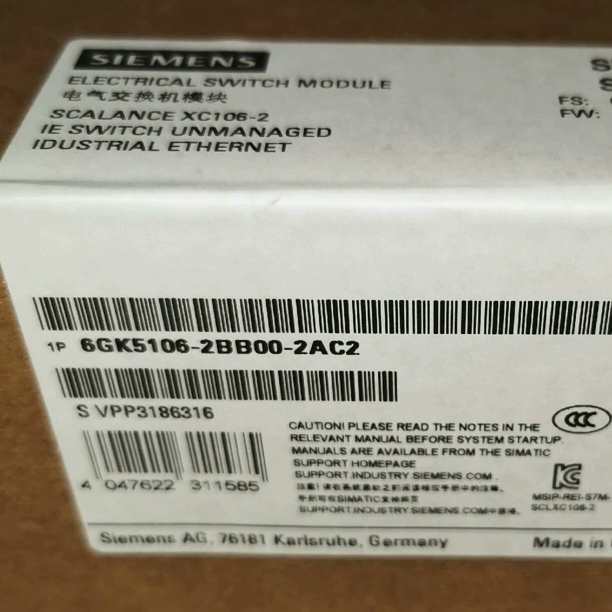 议价6GK5106-2BB00-2AC2