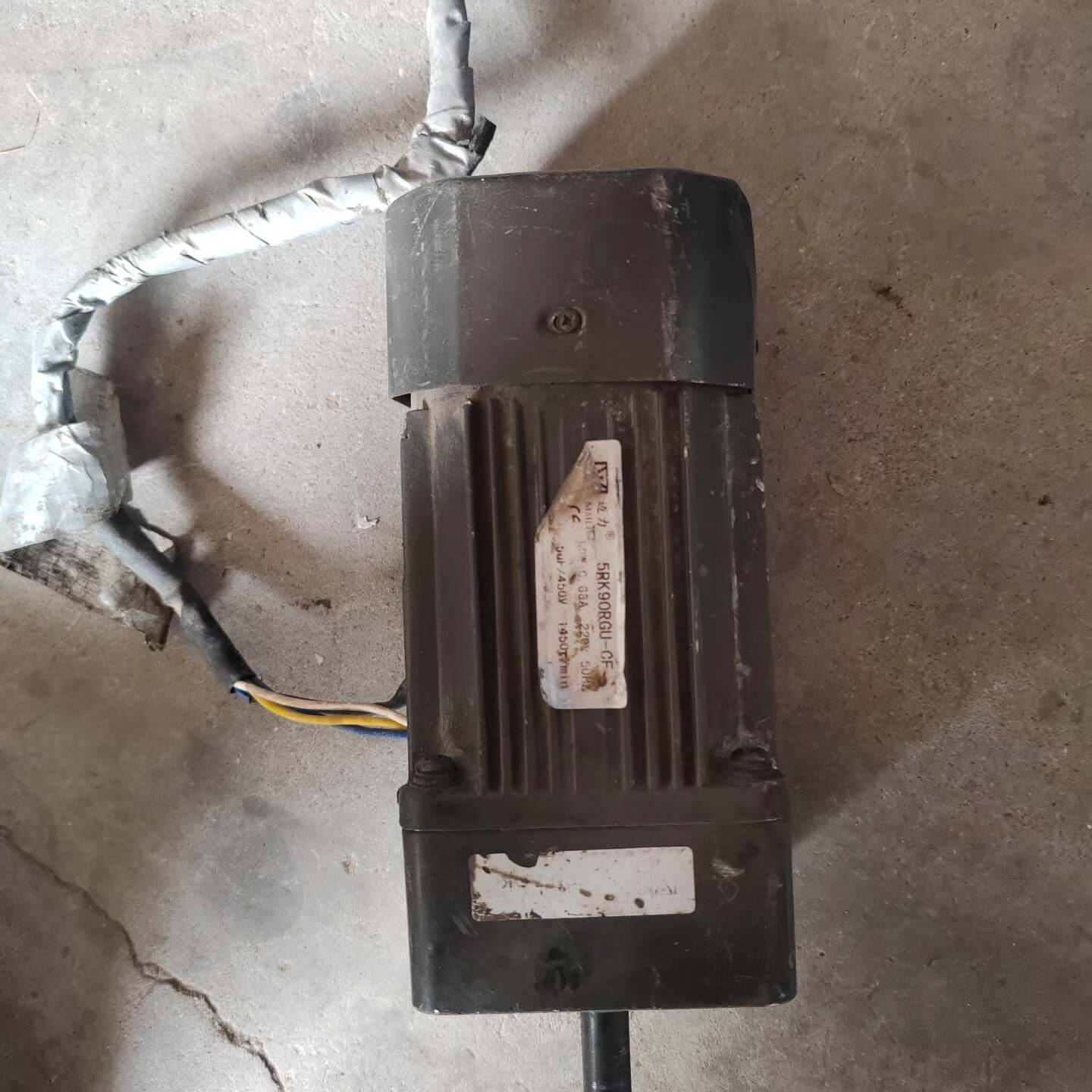 议价迈力减速电机5RK90RGU-CF，450W 220V，拆机