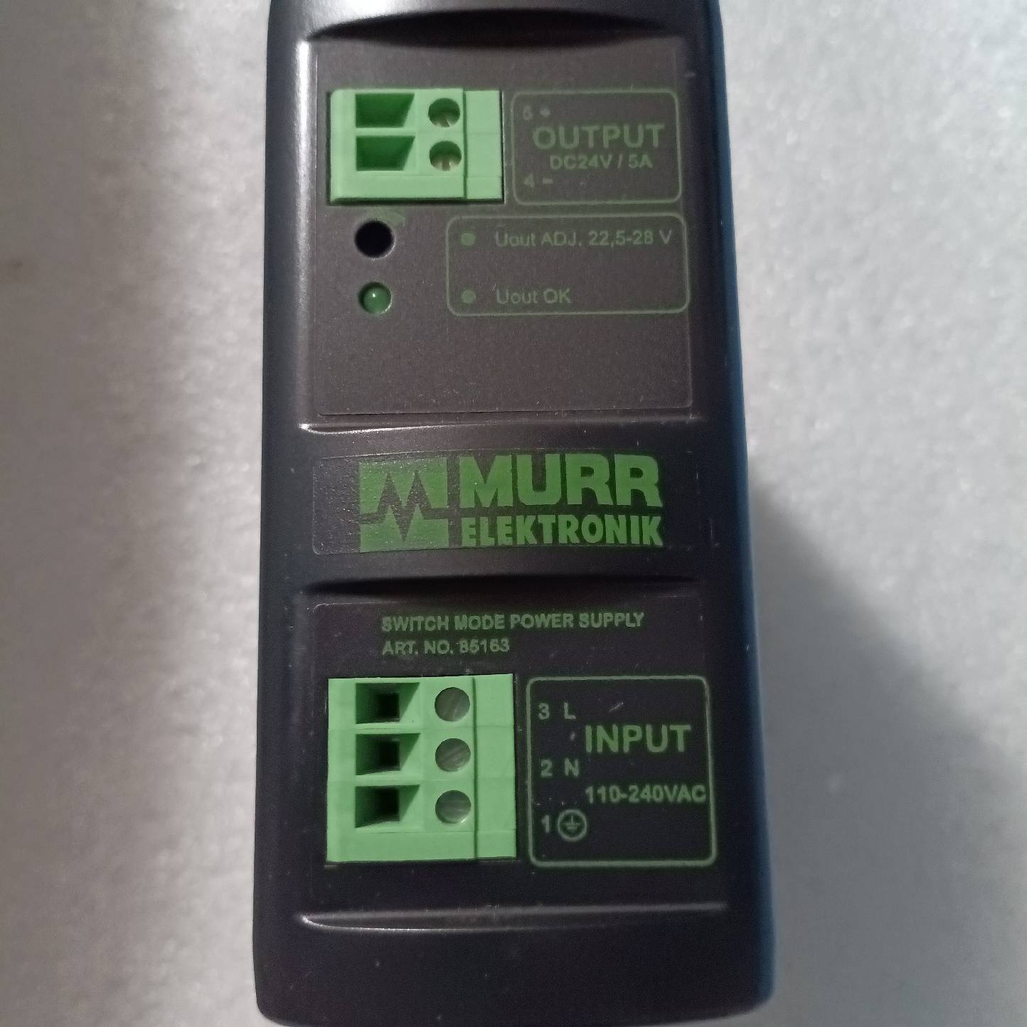 议价穆尔MURR开关电源85163  ，实物图片，成色