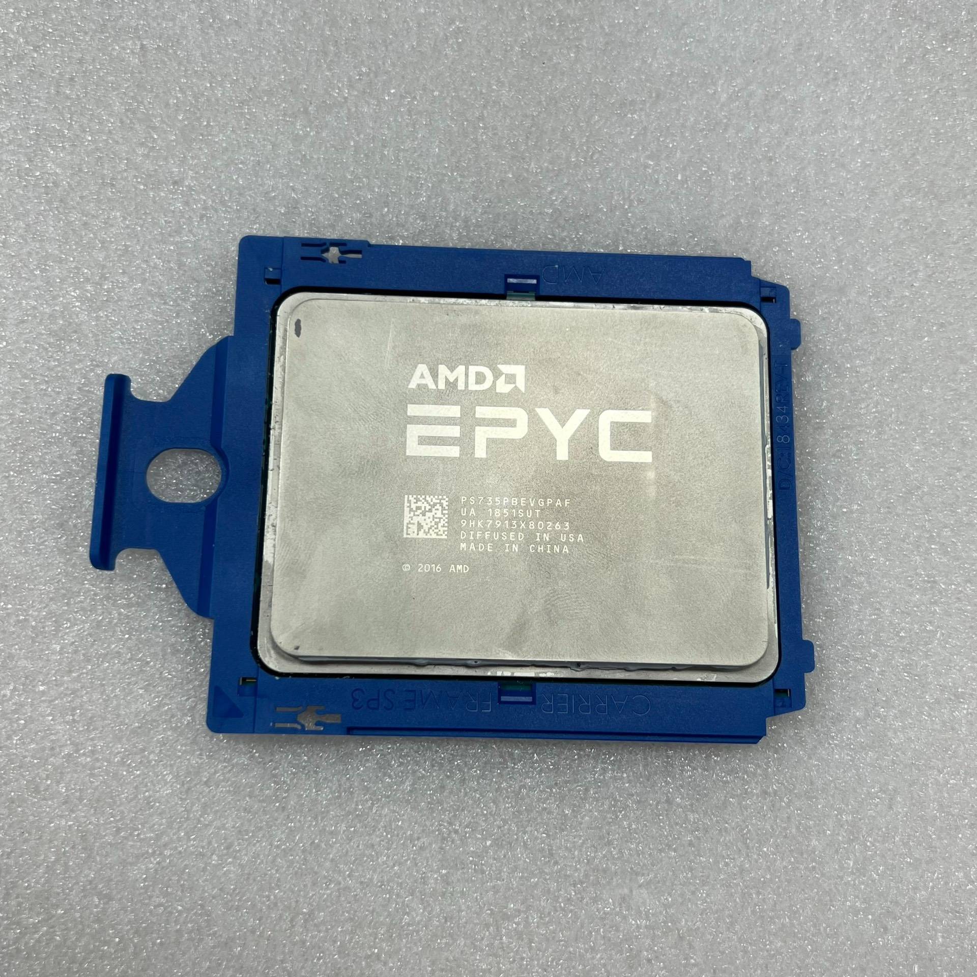 议价AMD EPYC 7351P 735P 2.4G 16核心/