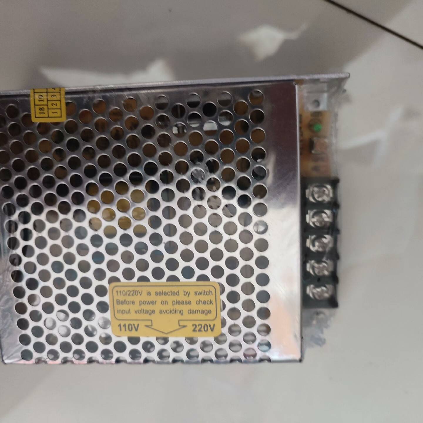 议价泸工开关电源S-35-24,数量1无外包装,单