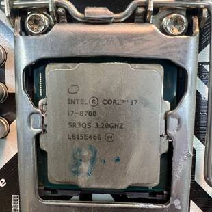 议价英特尔i7-8700 CPU处理器，3.20GHz主频，LG