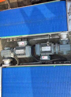 议价塑料链板输送机，宽30cm.厂80cn.高18cm带SEW0