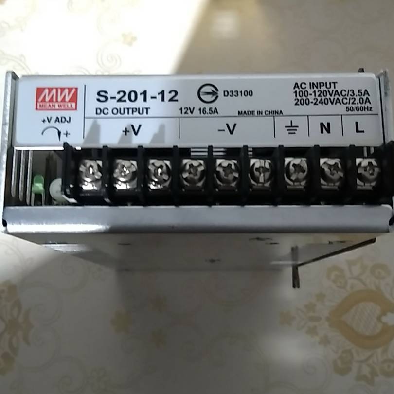 议价MW   S一201-12开关电源  12V16.5A