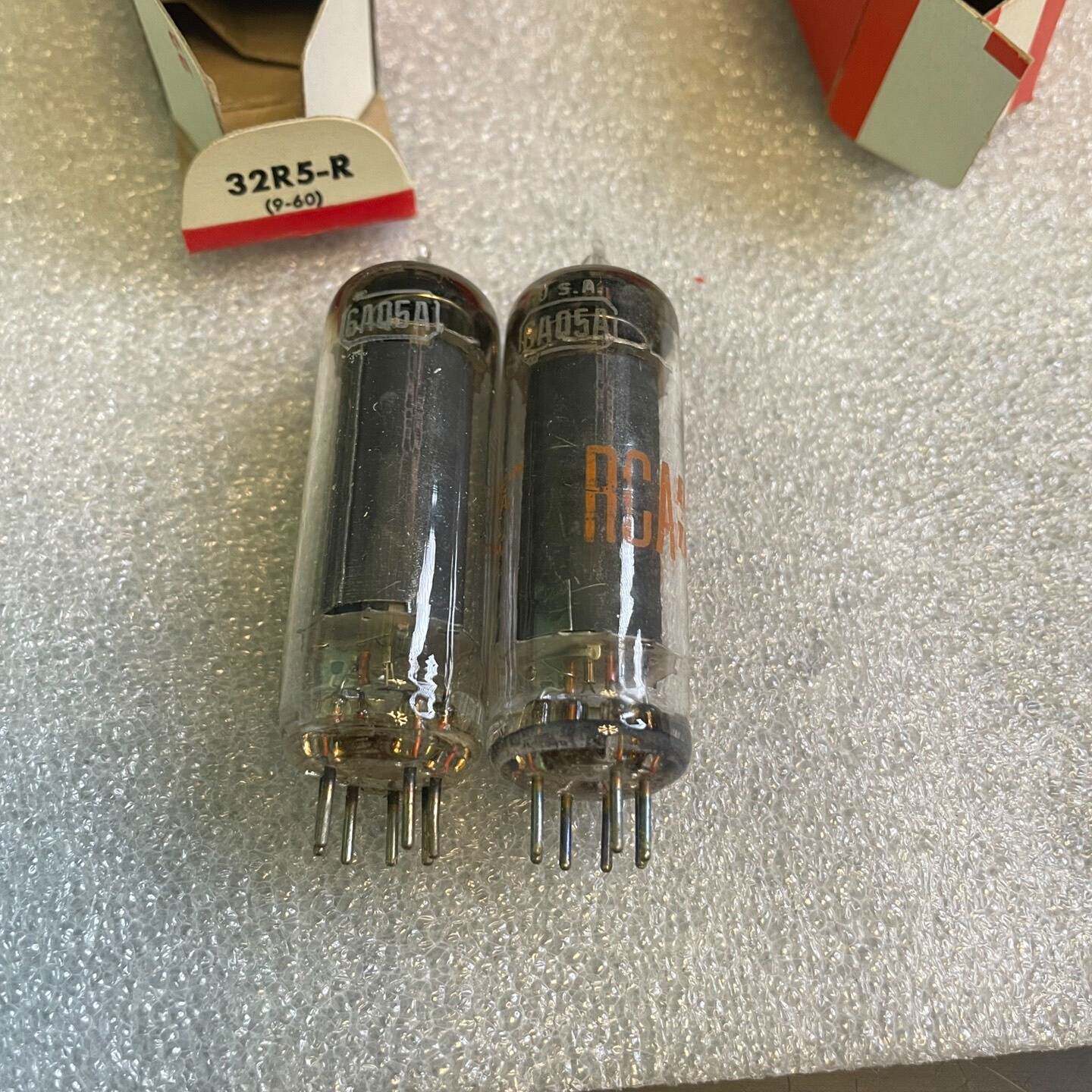 议价RCA 6AQ5A/6005电子管，一个价