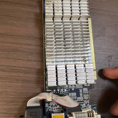 议价坏的！镭风HD5450战甲蜥HM512MD2显卡，拆机