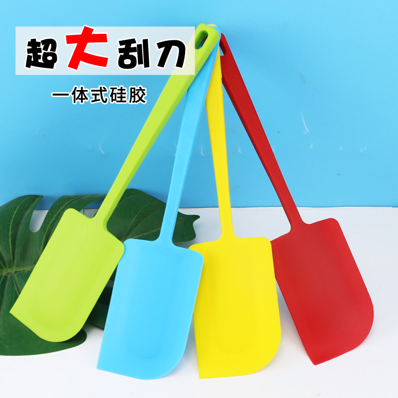 超大号一体式硅胶刮刀