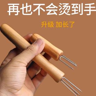 手持艾条延长器针艾灸器具家用悬灸三角叉艾柱固定器支架工具大全