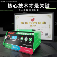 自平衡车娱乐套件 汽车电瓶充电器12v24v智能脉冲修复大功率摩托车电池充电机全自 Other