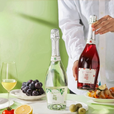 顺昌源无酒精起泡酒0度果酒香槟
