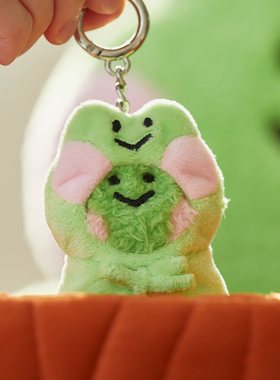 LINE FRIENDS 连我朋友 lenini winter 系列彩虹玩偶包挂