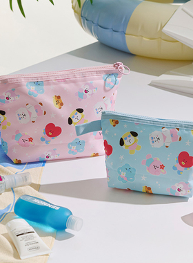 BT21 泳池系列多功能收纳包 便携式手提包LINE FRIENDS 连我朋友