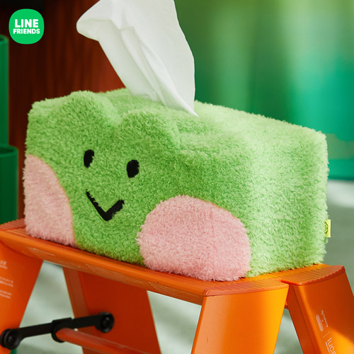 LINEFRIENDS毛绒纸巾盒