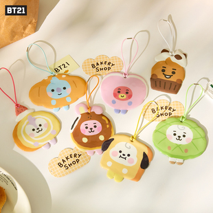 FRIENDS LINE 连我朋友 烘焙面包店系列行李吊牌可爱挂件 BT21