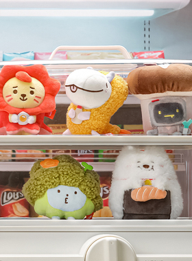 ROY6 便利店系列 莱阳美食毛绒包挂 LINE FRIENDS 连我朋友