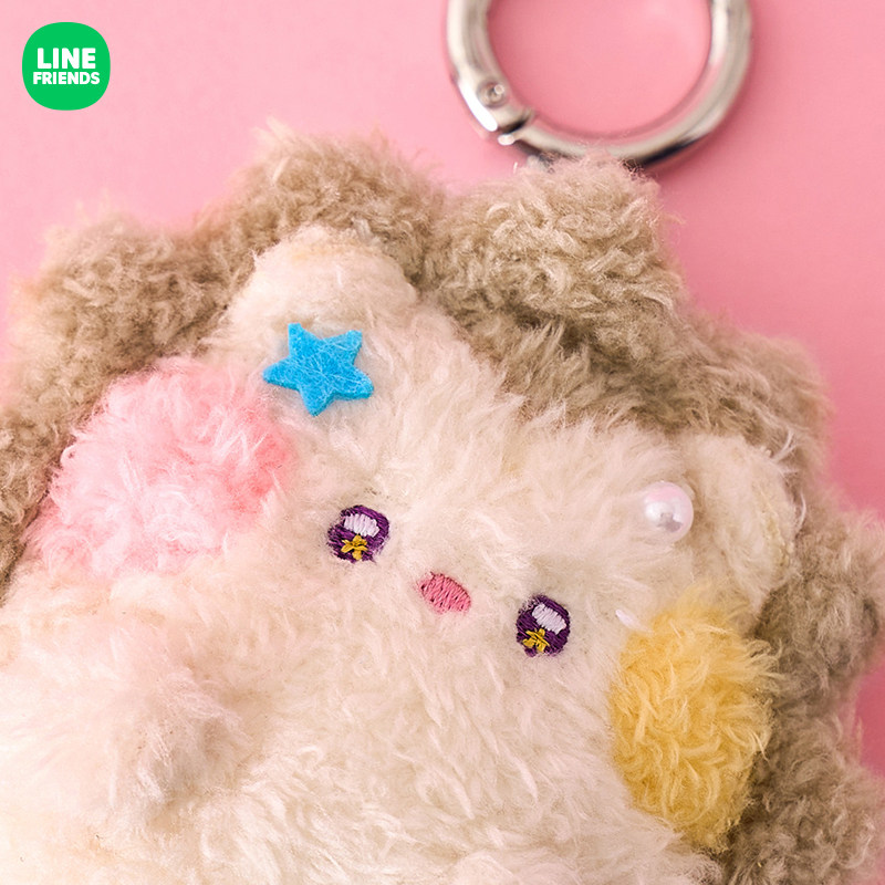 LINE FRIENDS连我朋友 new minini冰淇淋商店系列钥匙扣毛绒包挂,模玩/动漫/周边/娃圈三坑/桌游,动漫挂件/文具,淘宝优惠券,粉丝福利购,淘宝优惠卷