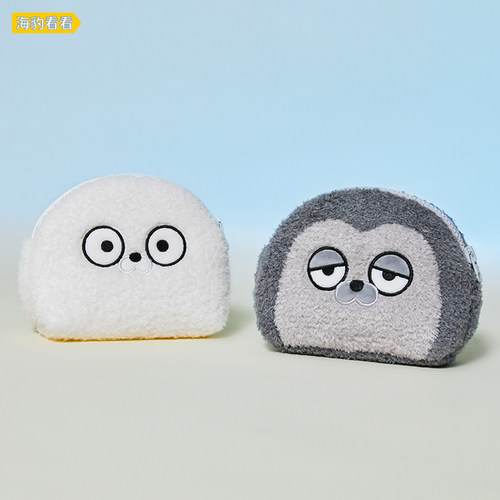 SEALOOK毛绒手提包LINEFRIENDS