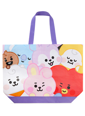 BT21 BABY 环保手提袋大容量手提包 LINE FRIENDS 连我朋友