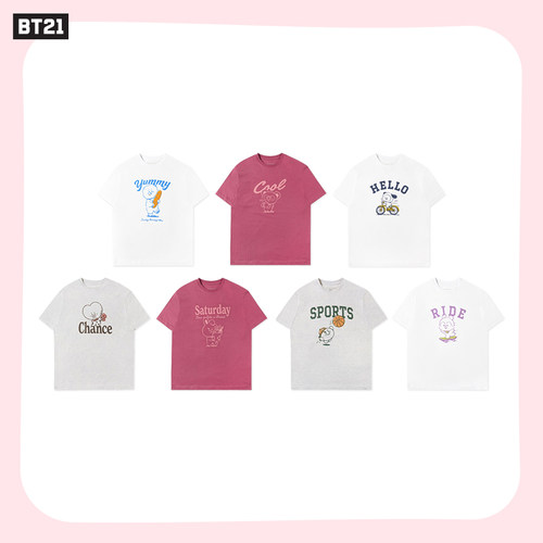 BT21BASIC系列短袖T恤