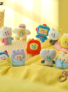 TRUZ BABY NEW BORN 系列玩偶 LINE FRIENDS 连我朋友