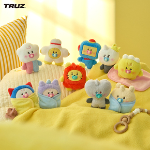 TRUZ BABY NEW BORN 系列玩偶 LINE FRIENDS 连我朋友