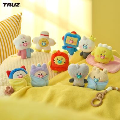 TRUZ BABY NEW BORN 系列玩偶 LINE FRIENDS 连我朋友