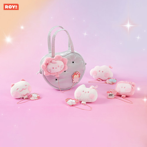 ROY6 FOR YOU 系列 毛绒金属徽章 LINE FRIENDS （不参与满赠）