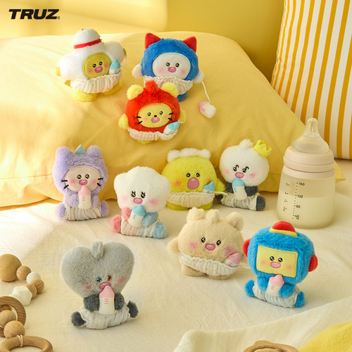 TRUZ BABY NEW BORN 系列钥匙扣 LINE FRIENDS 连我朋友