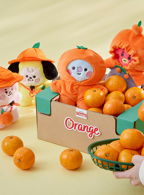 BT21 BABY 橘子派对系列变装娃衣 可爱娃衣LINE FRIENDS 连我朋友