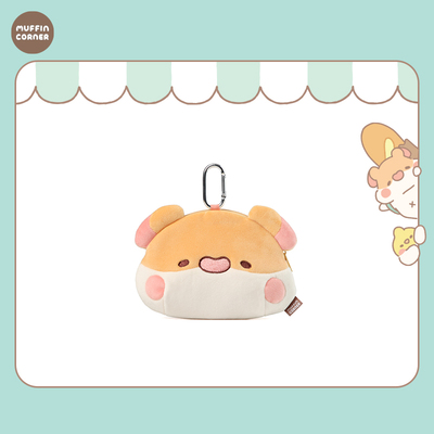 LINE FRIENDS 连我朋友 MUFFIN CORNER 毛绒收纳包便携包挂