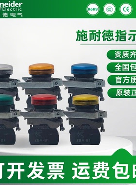 施耐德指示灯XB4BVB1 XB4BVB3 XB4BVB4 XB4BVB5 XB4BVB6