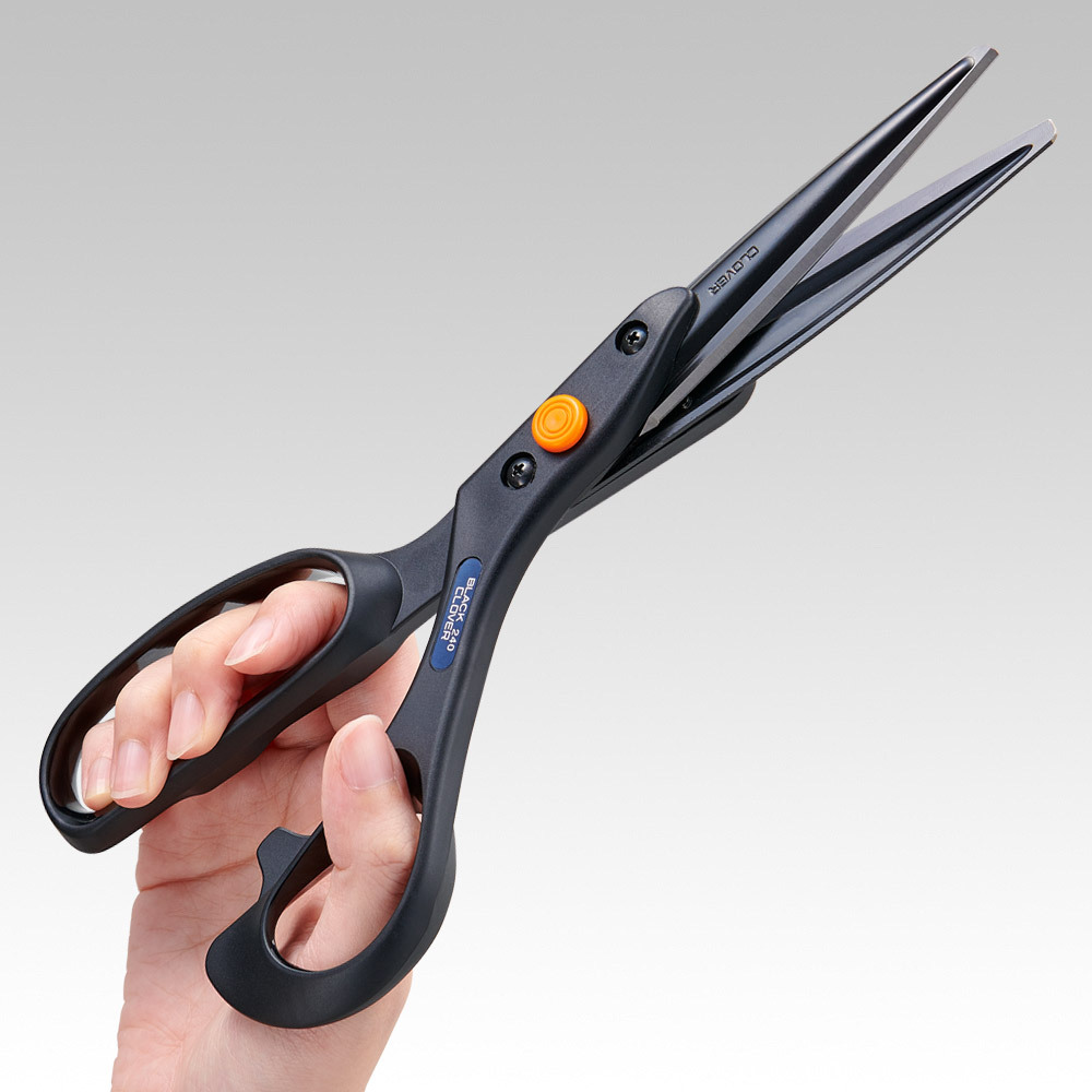 36-191 Cloth cutting scissors Black 24cm 可乐黑剪刀