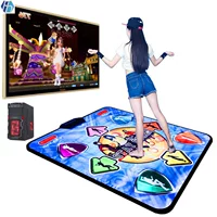 Giao diện kết nối TV dance mat có dây ma thuật ánh sáng phiên bản máy tính đu đưa ca hát của trẻ em ngày xưa - Dance pad 	thảm nhảy bước chân