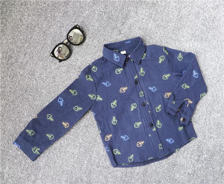 Chemise garcon à manche longue - Ref 2073405 Image 5