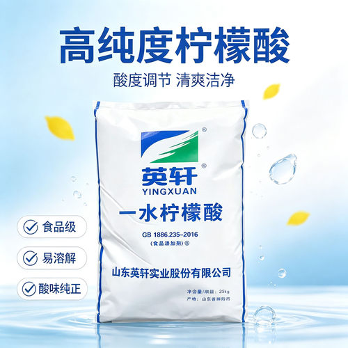 食品级柠檬酸除垢剂污水培菌专用