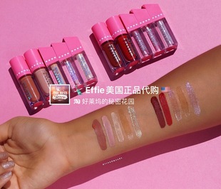 美代正品Morphe X Jeffree Star J姐哑光唇彩珠光镜面唇蜜唇釉