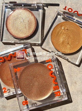 美代正品小众彩妆Tower 28 裸妆奶油肌珠光提亮修容细闪膏状高光