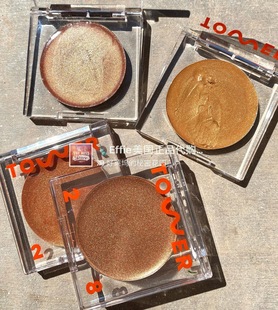 美代正品小众彩妆Tower 28 裸妆奶油肌珠光提亮修容细闪膏状高光