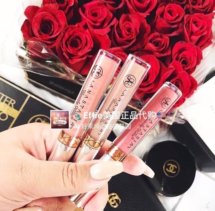 anastasia丝绒雾面哑光唇彩唇釉