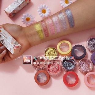 正品美代Colourpop Jelly Much 卡拉泡泡珠光闪片啫喱眼影膏高光