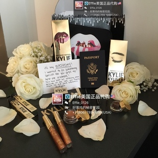 【绝版限量现货】Kylie Birthday生日真金系列 眼影眼线 唇彩唇釉