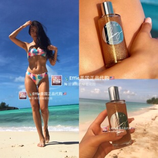 【在途】美代正品Becca高光闪粉提亮光泽滋润闪耀身体油100/ml