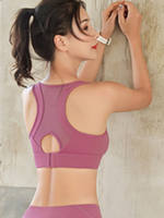 Frameless sports bra, fitness bra, sports bra, plus-size yoga, running, back-buttoned bra, vest underwear thumbnail 7