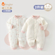 40g夹棉连体衣服宝宝加厚棉衣新生儿爬服秋冬装 2件装 婴儿棉服冬季
