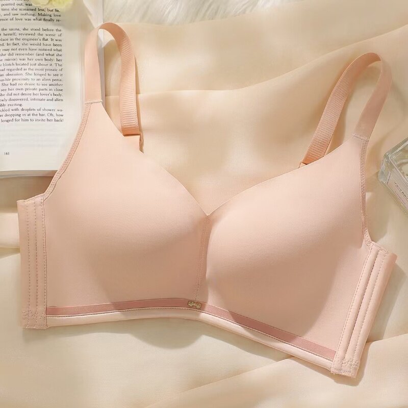 无磁薄杯防下垂收副乳过安检内衣