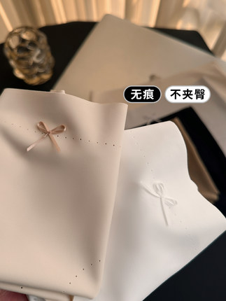 无痕内裤女2024新款7A抗菌档冰丝蝴蝶结中腰运动女生三角裤可爱风