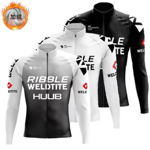 春夏秋冬季车队男款户外长袖骑行服套装公路山地自行车防风抓绒